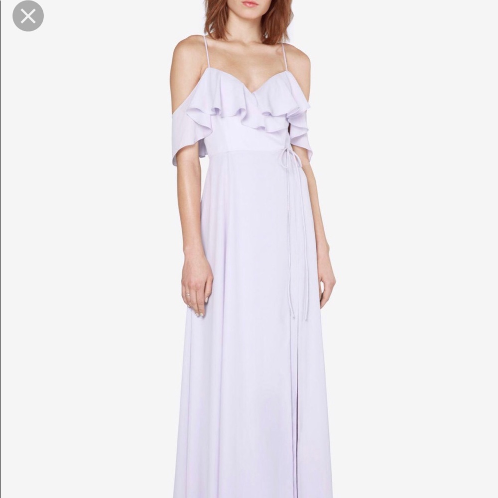 Fame and Partners Amaryllis Ruffled dress